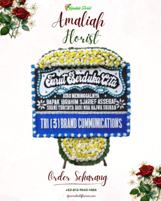 Papan Bunga Duka di Kuin Utara