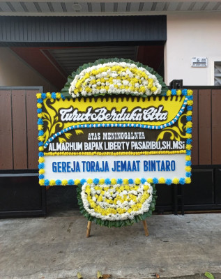 Papan Bunga Duka di Kuin Utara