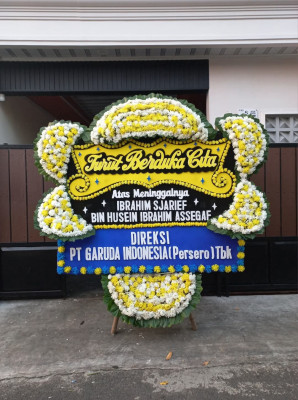 Papan Bunga Duka di Kuin Utara
