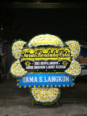 Papan Bunga Duka di Kuin Utara