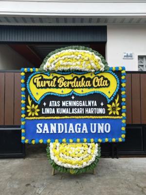 Papan Bunga Duka di Kuin Utara