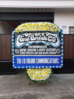 Papan Bunga Duka di Kuin Utara